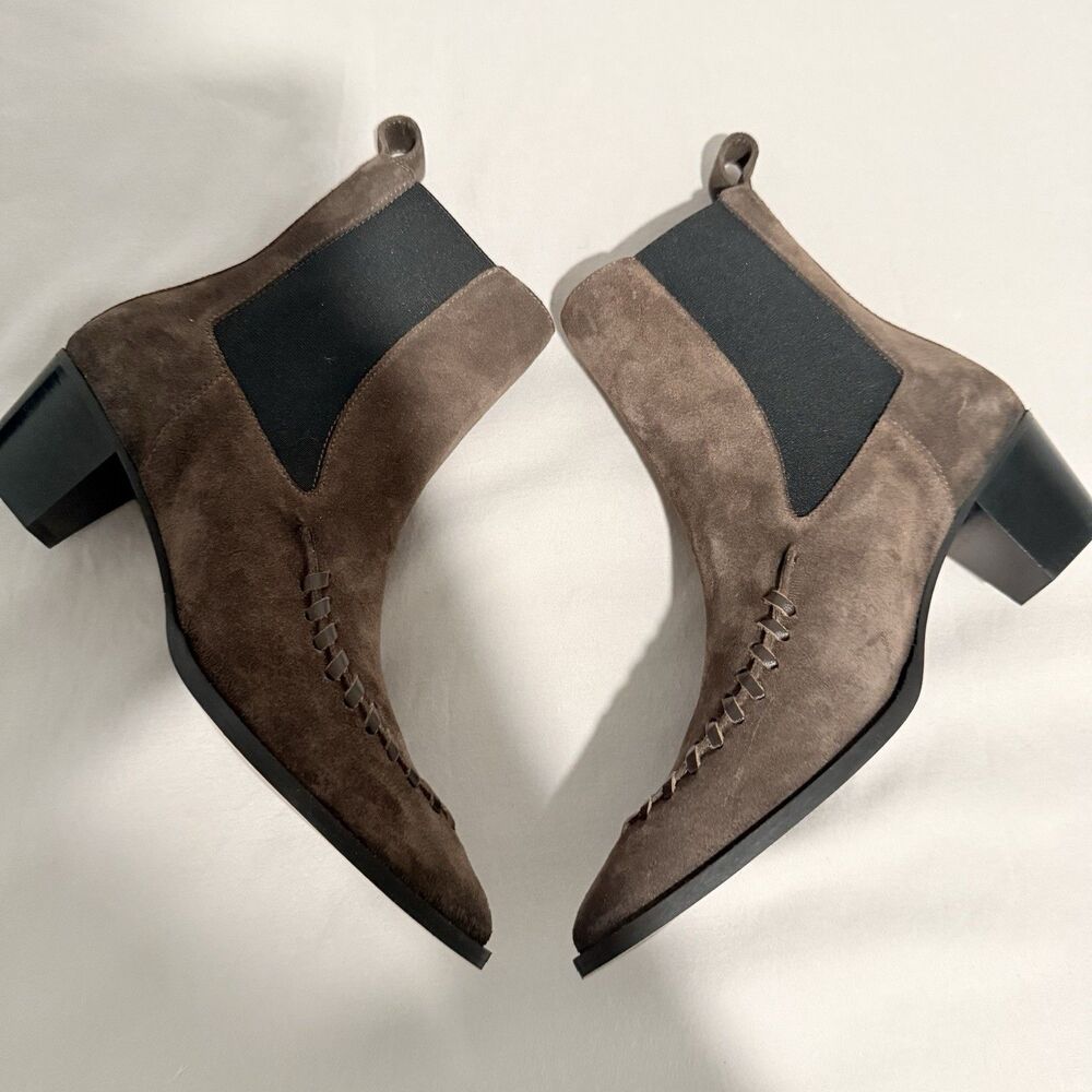 Rails Women’s Suede Cece Ankle Boots Pointed Toe Sz 37 - Picture 6 of 10